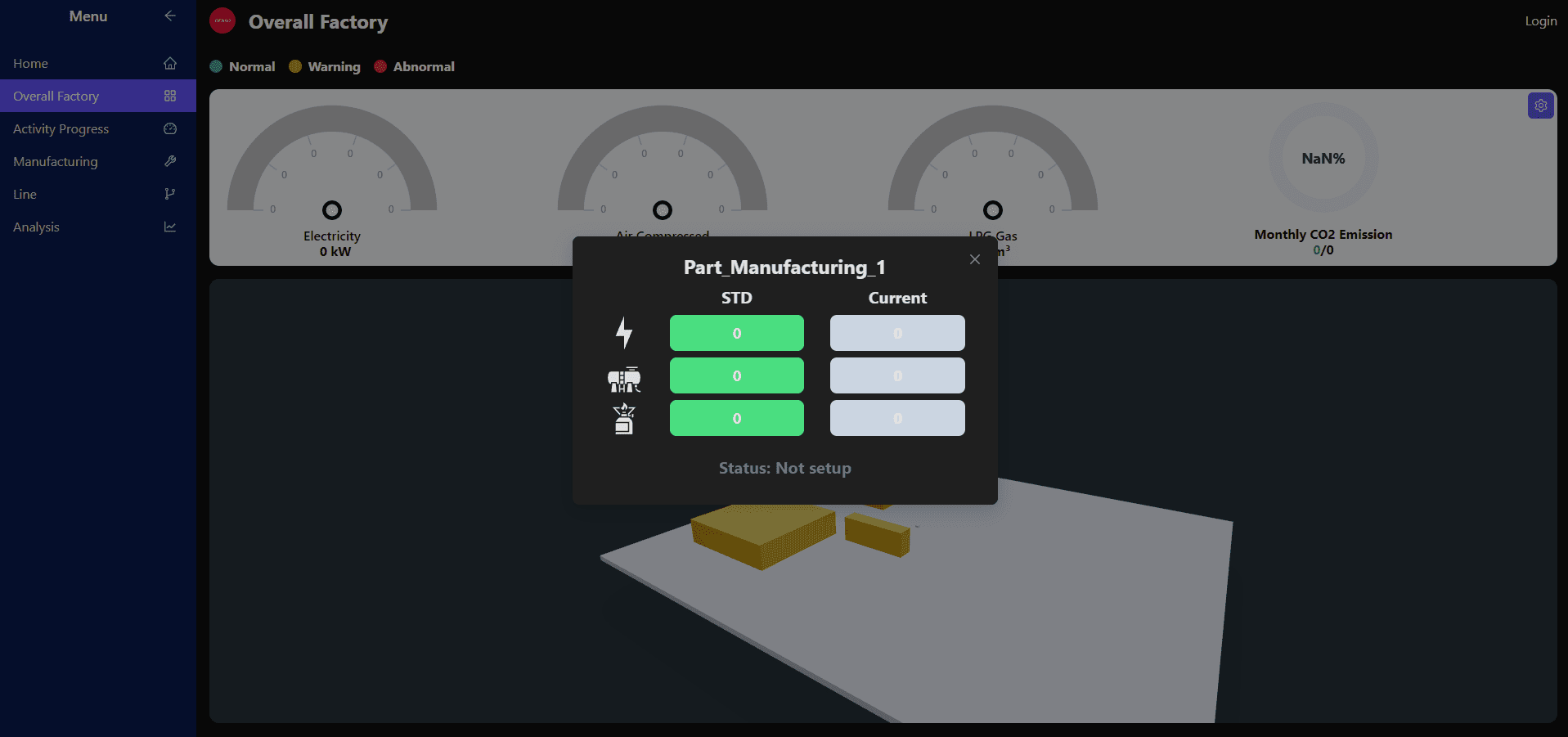 Energy Visualizer dashboard overview preview