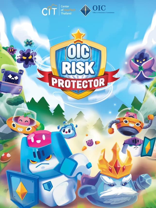 OIC Risk Protector official key art poster