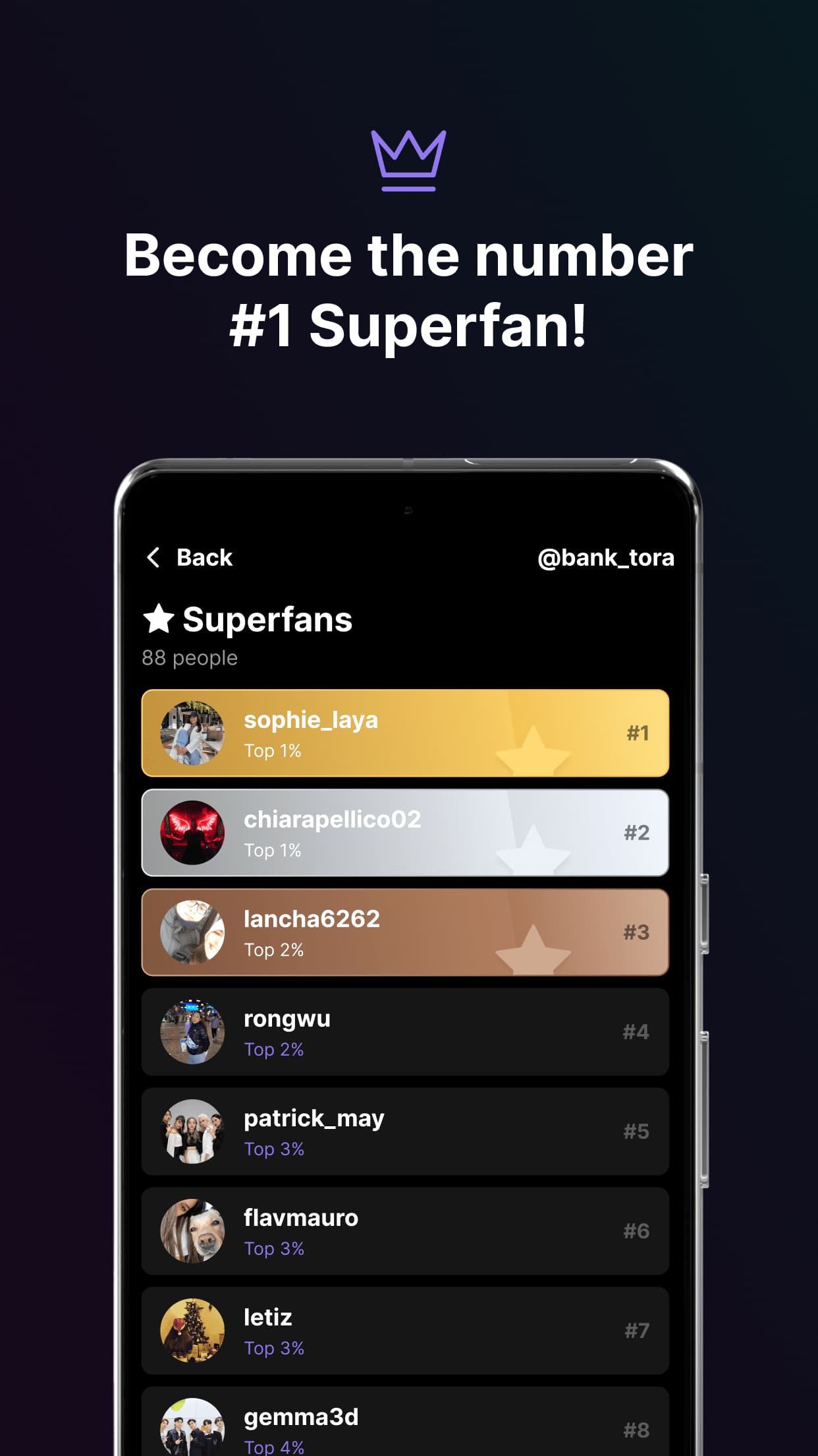 Trinket app superfans experience